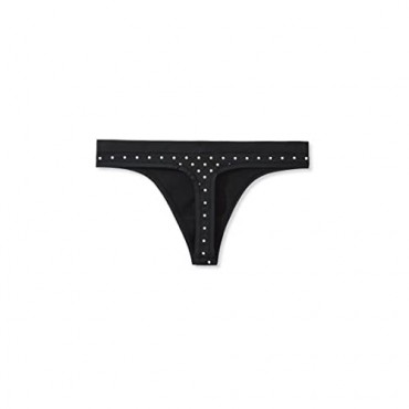 Brand - Mae Women's Seamless Thong Underwear 5 pack