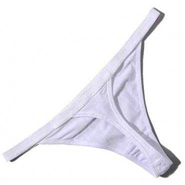 Closecret Women’s Panties Cotton Thongs Pack of 6pcs G-String