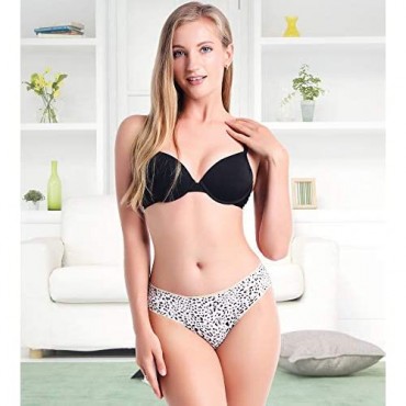 XS-4XL Seamless Soft Spandex Stretchy Nylon Underwear for Women