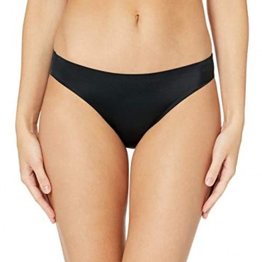 Essentials Women's 4-Pack Seamless Bonded Stretch Bikini Underwear