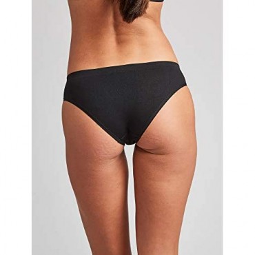 Kalon 6-Pack Women's Cheekini Bikini Soft Stretch Panties