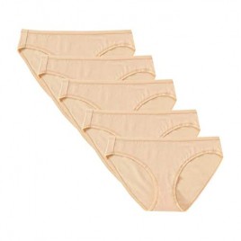 LAETAN Women's Cotton & Modal Stretch Bikini Panty  3 to 5-Packs
