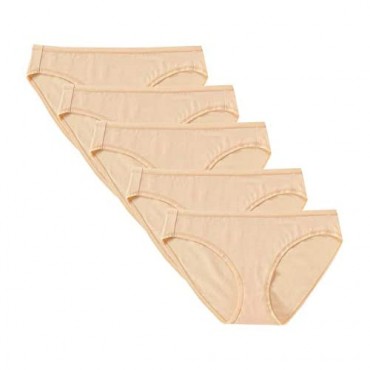 LAETAN Women's Cotton & Modal Stretch Bikini Panty 3 to 5-Packs