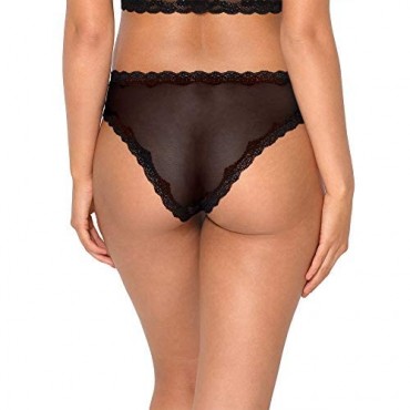 Smart & Sexy Women's Lace Trim Cheeky Panty 2-Pack