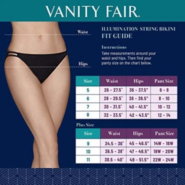 Vanity Fair Women's Illumination Bikini Panty 18108