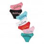 Verdusa Women's Cartoon Print Brief Soft Bikini Panties Underwear Set