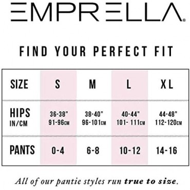 Emprella Womens Lace Underwear Hipster Panties Cotton-Spandex-10 Pack Colors and Patterns May Vary Assorted