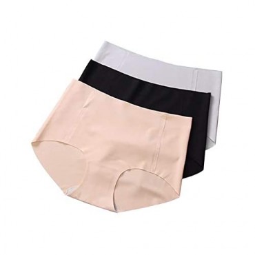 J.520 Women Underwear Seamless Mid Waist Full Coverage Panties Multi-Pack