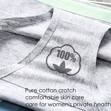 Ladies Underwear Cotton Seamless Panties for Women Mid-Rise Hipster Women's Plus Briefs