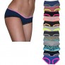 Sexy Basics Womens 12 Pack Lace Underwear Hipster Panties/Ultra-Soft 100% Cotton Underwear- 12 Pack Colors & Prints