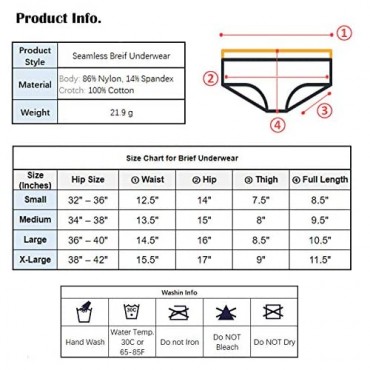 Women’s Seamless Underwears Panties Sexy Lace Hipster Bikini Thong Briefs Panty Underwear for Women