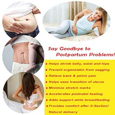 3 in 1 Postpartum Girdle C Section Corset-Recovery Belly/Waist/Pelvis Belt Body Shaper Postnatal Shapewear