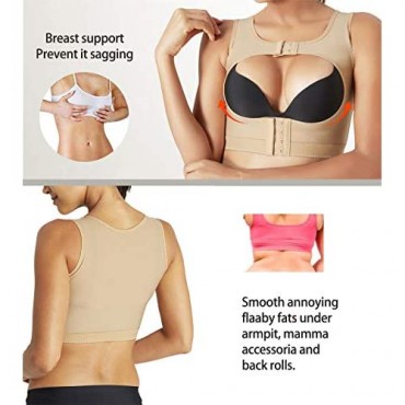 BRABIC Push Up Bra Shapewear Posture Corrector for Women Chest Support Lifter Tops Vest Shaper
