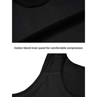Idtswch Chest Binder for Transgender FTM Binder Compression Tomboy Trans Bandage Bra Cosplay Underwear