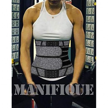 MANIFIQUE Waist Trainer Belt for Women Saunna Sweat Belt Waist Cincher Trimmer