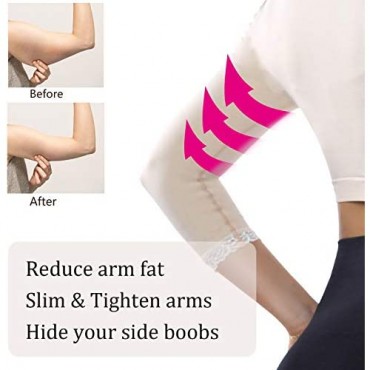 +MD Upper Arm Shaper Post Surgical Slimmer Compression Sleeves Humpback Posture Corrector Tops Shapewear for Women