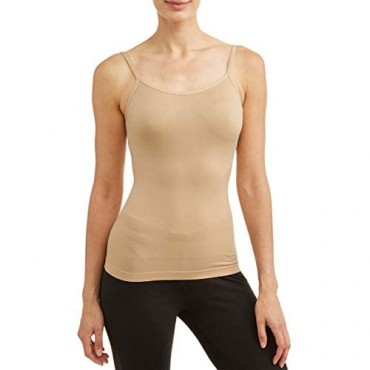 Real Comfort Comfort Seamless Shaping Camisole 2pk (Nude & White S)
