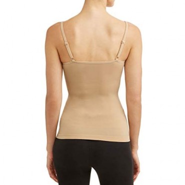 Real Comfort Comfort Seamless Shaping Camisole 2pk (Nude & White S)