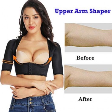 Upper Arm Shaper for Women Compression Sleeves Shapewear Tops Humpback Posture Corrector Vest