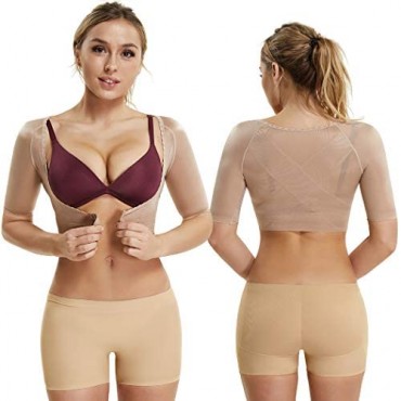 WOWENY Chest Brace Up Posture Corrector Shapewear Under Clothes for Women Breast Compression Bra Support Vest X Strap Chest Supports Push Up Bra Tops Shaper