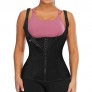 ACPLK Waist Trainer for Women Weight Loss Zipper Corset Waist Trainer Workout Body Shaper Neoprene Sweat Vest