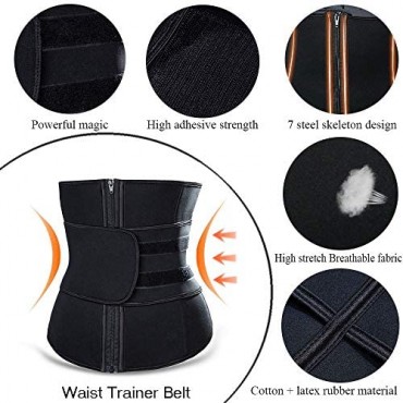 GIEADUN Women's Waist Trainer Corset Latex Waist Protection Body Shaping Sports Belt Weight Loss