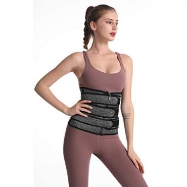 KLONKEE Waist Trainer for Women Weight Loss Tummy Control Everyday Wear Waist Cincher Body Shaper Size S-6XL