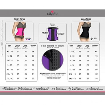 LT.ROSE 1020 Latex Colombian Waist Trainer for Women | Cinturillas Reductoras