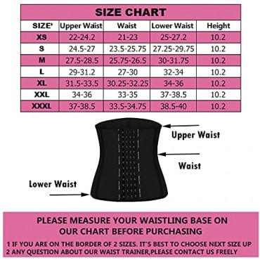 No/Brand Waist Trainer for Weight Loss-Women Trimmer Slimmer Belt Latex Corset Cincher Body Shaper