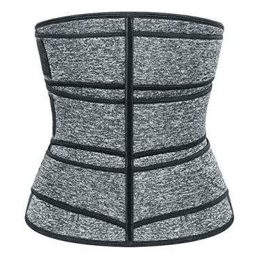 Reshe Plus Size Elastic Band Wasit Cincher Sweat Sweet Corset Slimming Workout Waist Trainer for Women Weight Loss