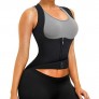 Rolewpy Women Sweat Neoprene Waist Trainer Hot Slimming Sauna Vest Tummy Control Body Shaper for Weight Loss