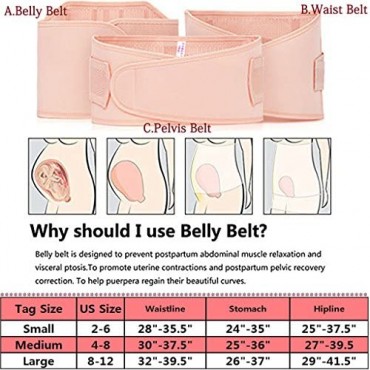 SAYFUT 3 in 1 Best Postpartum Girdle Support Recovery Belly/Waist/Pelvis Belt Shapewear