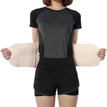 Tnfeeon Postnatal Belly Band Postpartum Breathable Waist Trainer Belly Recovery Compression Belt