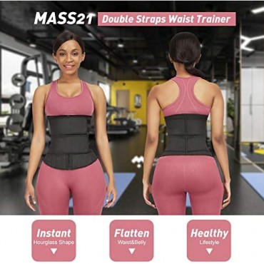 Waist Trainer for Women Latex 25 Steel Bones High Waist Hourglass Body Shaper Compression Girdle