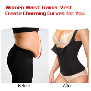 Women Waist Trainer Vest Neoprene Sauna Tank Top for Tummy Control Workout Sport Girdle Corsets