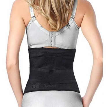 Womens Polyester Breathable Waist Trainer/Belly Flattener/Shapewear/Corset - Comfy Tummy Control Postpartum Flexible Belt