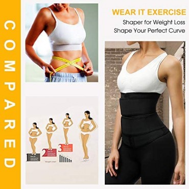 Wonder-Beauty Waist Trainer Plus Size Waist Cincher Tummy Control Slimming Body Shaper
