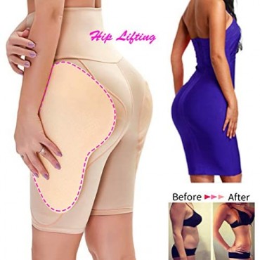 AIXINTE Womens Tummy Control Panty Underwear Butt Lifter Shaper Butt Lifter Underwear 2 Removable Pad