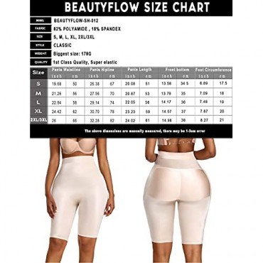 Body Shapewear With Butt Pads Seamless Compression Workout Leggings for Women Waist Shaper and Butt Lift Tummy Control