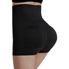 CeesyJuly Womens Padded High Waist Tummy Control Butt Lifter Shapewear Panties Boyshorts