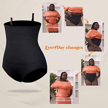 FeelinGirl Body Shaper for Women High Waisted Tummy Firm Control Panties Slimming Waist Shapewear