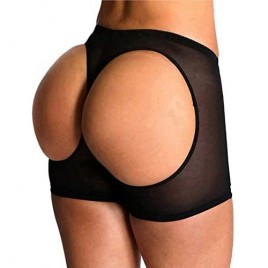 FOCUSSEXY Womens Butt Lifter Boy Shorts Shapewear Butt Enhancer Control Panties