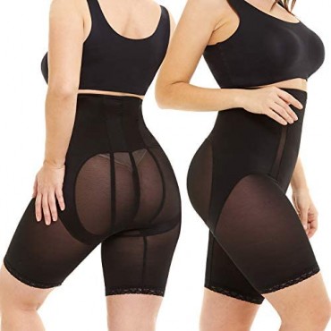 GANAYAN Tummy Control Shapewear for Women - Body Shaper Shorts High Waisted Panties