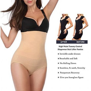 High Waist Tummy Control Shapewear Panties for Women Shaping Girdle Body Shaper Underwear