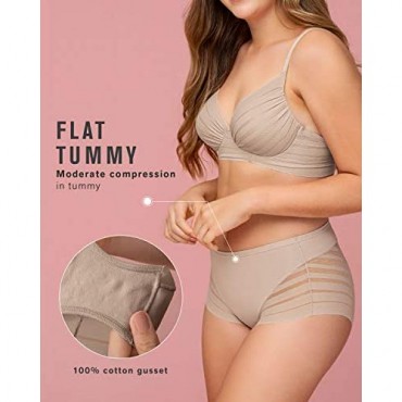 Leonisa everyday tummy control thong for women - Butt lifter effect underwear