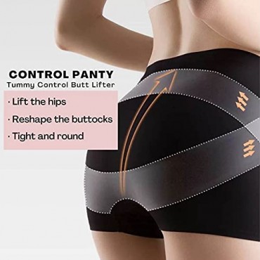 NOVIAIR Women's Tummy Control Shapewear Panties Butt Lifter Slimming Briefs Shaping Girdle Body Shape Underwear