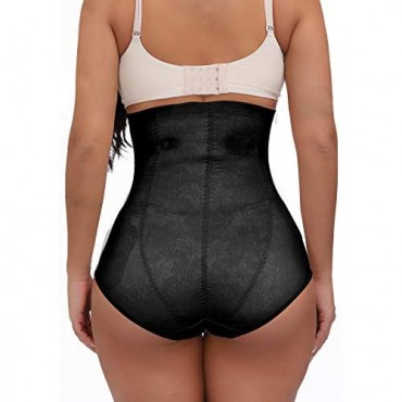 SOLY HUX Women's High Waisted Tummy Control Panties Body Shaper Shapewear Briefs