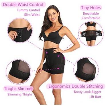 Women Tummy Control Shapewear Waist Trainer High Waist Butt Lifter Panties Belly Girdle Abdomen Body Shaper