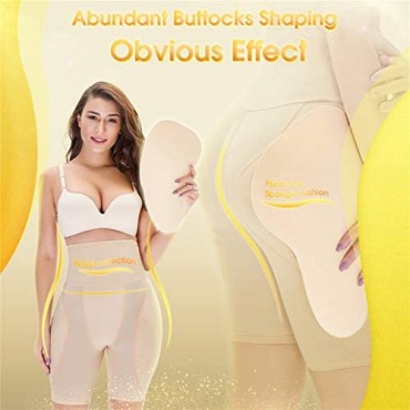 Women's Shapewear Briefs Padded Butt Lifter Shorts Shapewear Control Panties Tummy Control Thigh Slim Body Shaper