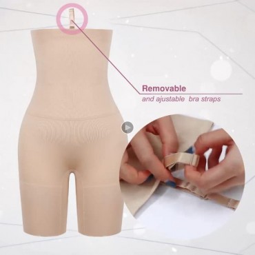 DANALA Tummy Control Shapewear for Women Strapless Slimming Butt Lifter Panties
